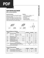 SSP7N60B/SSS7N60B: 600V N-Channel MOSFET