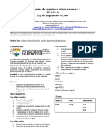 Informe de Práctica de Laboratorio 1 Fundamentos de La Quimica