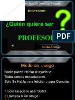 Quien Quiere Ser Profesor 1