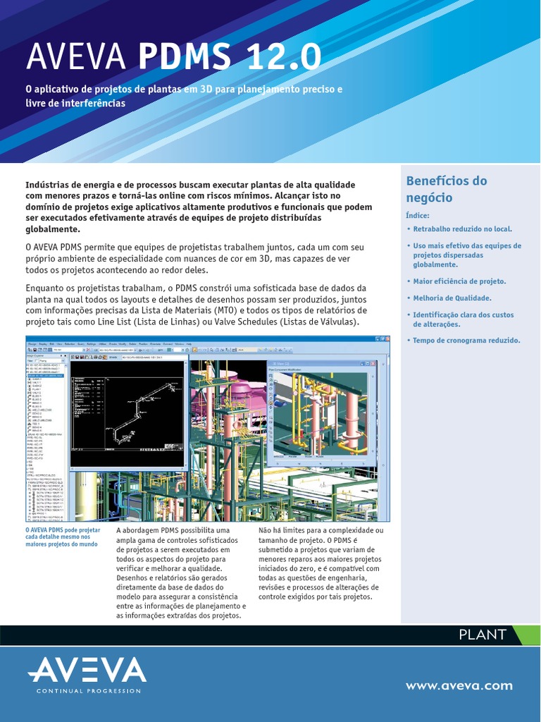 Aveva Pdms Portuguese PDF | PDF | Auto Cad | Engenharia