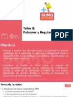 Taller 8 - Patrones y Regularidades