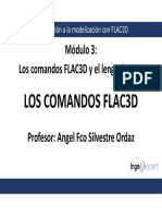Módulo 3 Los Comandos FLAC3D