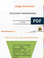 Diapositiva Clase 5 Psicologia Trasnpersonal