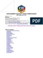 Warhammer Fantasy Team Championship: ETC FAQ 2015 v1.41
