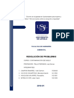 Contaminación de suelo