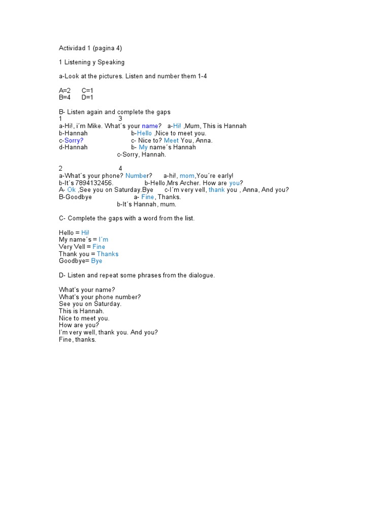 Listening and Speaking Activity Guide | PDF | Language Arts & Discipline