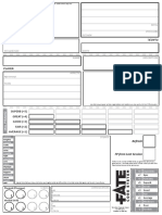 FATE Core Character Sheet - Matt Kay v2.0 (A4) PDF