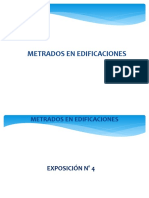 Sesion 4 METRADOS EN EDIFICACIONES