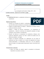 Plantilla Modulo 6 Investigacion de Mercados I