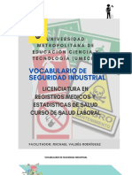 Vocabulario de Salud Laboral