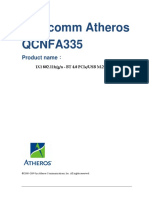 Qualcomm Atheros QCNFA335: Product Name