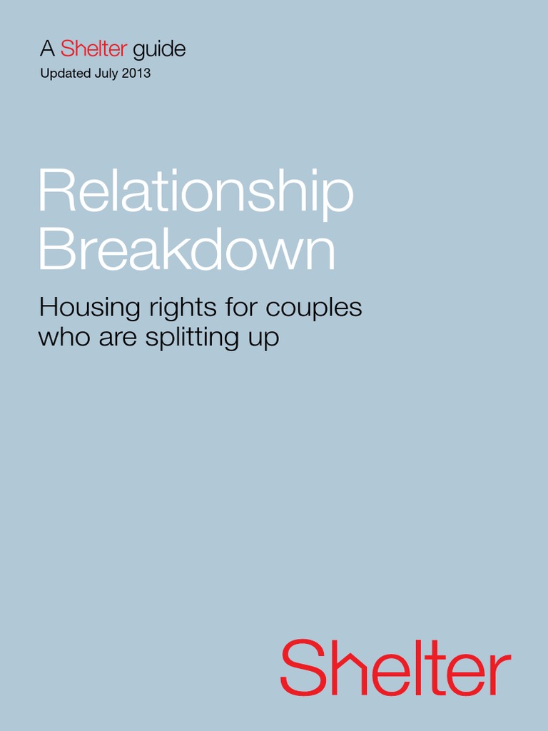 Housing Rights After Relationship Breakdown | PDF | Leasehold Estate ...