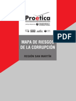 Mapa de Riesgo de Corrupción de San Martín