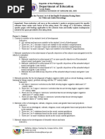 Indicators For Factors 1 To 4 of The DepEd Evaluation Rating Sheet