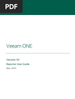 Veeam One 10 0 Reporter Guide PDF