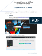 Manual Uso de Screencast PDF