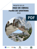 Código de Obras Feira de Santana 2018 PDF