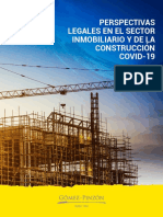 Perspectivas Legales en El Sector Inmobiliario y de La Construcción COVID-19