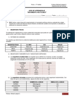 Física Movimiento Rectilineo 2MA y 2MB