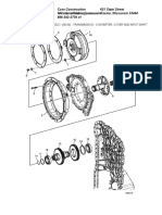 Transmission - Converter, Cover and Input Shaft