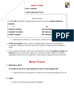 TAREAS JUNIO 15-19 AUTORIZADA