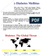 Diabetes Mellitus: Definition