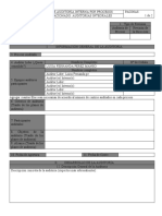 Formato de Informe Auditoría Interna Por Procesos