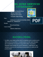 Entrada y Salida de Materia Prima...