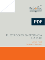 El Estado en Emergencia - Ica 2007