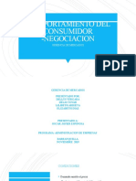 Comportamiento Del Consumidor - Negociacion