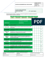 Evaluación desempeño practicante