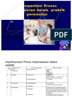 Implementasi Proses Keperawatan Dalam Praktik Perawatan