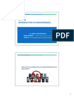 Introduction to Mechatronics Sensors