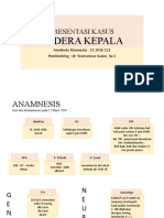 PRESENTASI KASUS cedera kepala  - AMELINDA