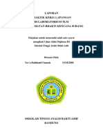 Laporan Praktik Kerja Lapangan Di Labora PDF