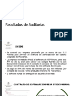 Auditorias de La Gestora Pública para La Contratación de Empresas Desarrolladoras de Software