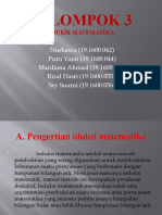 Presentation1 INDUKSI MATEMATIKA-1
