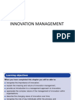 INNOVATION MANAGEMENT Introduction