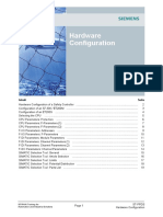 Hardware Configuration: Inhalt Seite