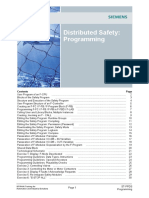 Distributed Safety: Programming: SITRAIN Training For