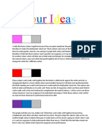 Colour Ideas