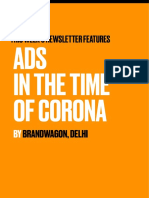 ADS in The Time of Corona: This Week'S Newsletter Features