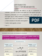 12 Movimiento Rectilineo Uniformemente-Variado