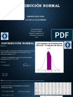 DISTRIBUCIÓN NORMAL