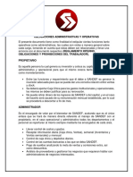 Obligaciones Administrativas y Operativas PDF