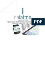 Netatmo User Manual Netatmo Weather Station NWS01. Version 1 / May 2012