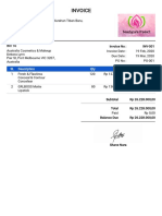 Contoh Invoice Expor Impor