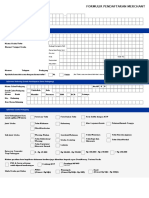 Form Pendaftaran Merchant