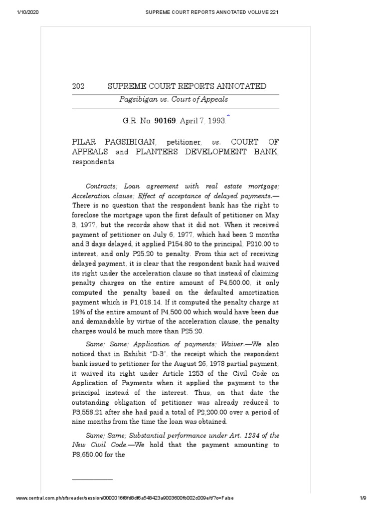 Pagsibigan v. Planters Development Bank Download Free PDF