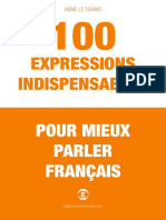 100 Expressions Françaises Indispensables Parlez Vous French - Com - 2 PDF